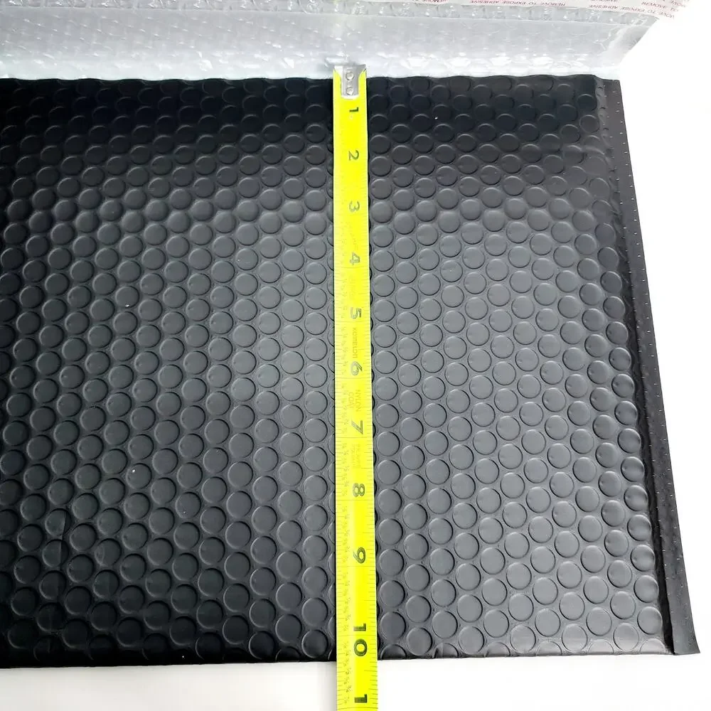 Side Opening 27 Pack Black Bubble Mailers 13 X 10